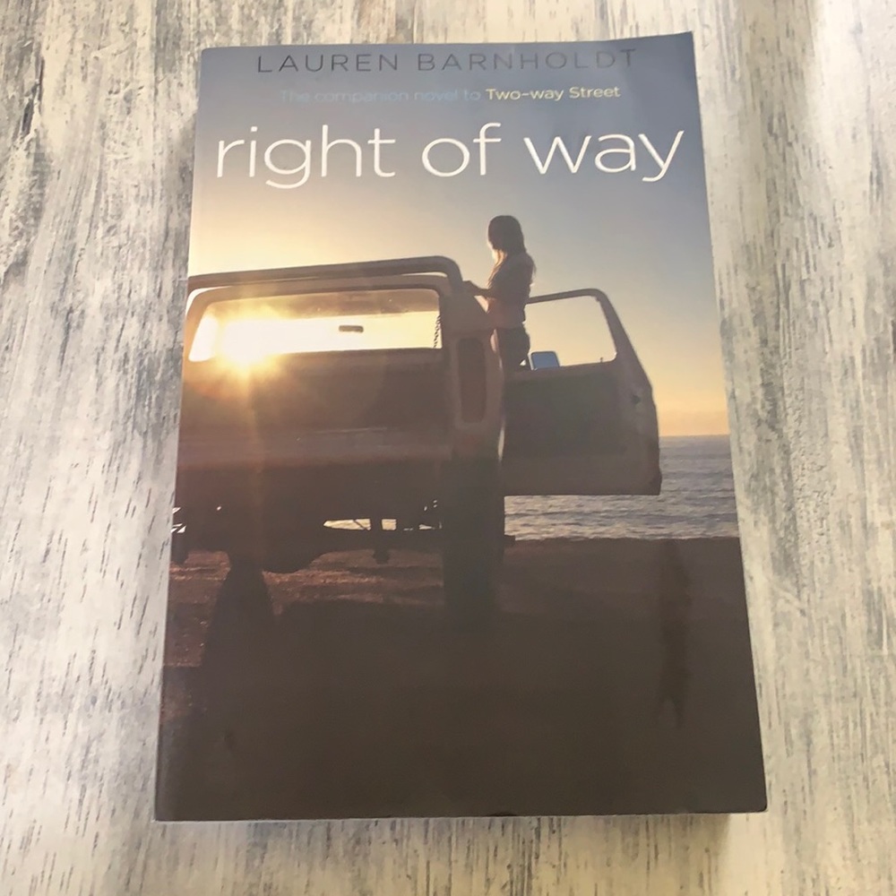 Right of Way by Lauren Barnholdt